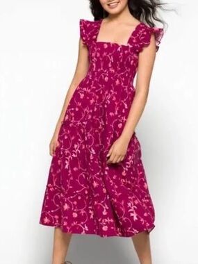 chinese dress ladies Hill House Athena Nap Mermaid Babydoll Ruffle Trim Mini Dress  The Closet  New York